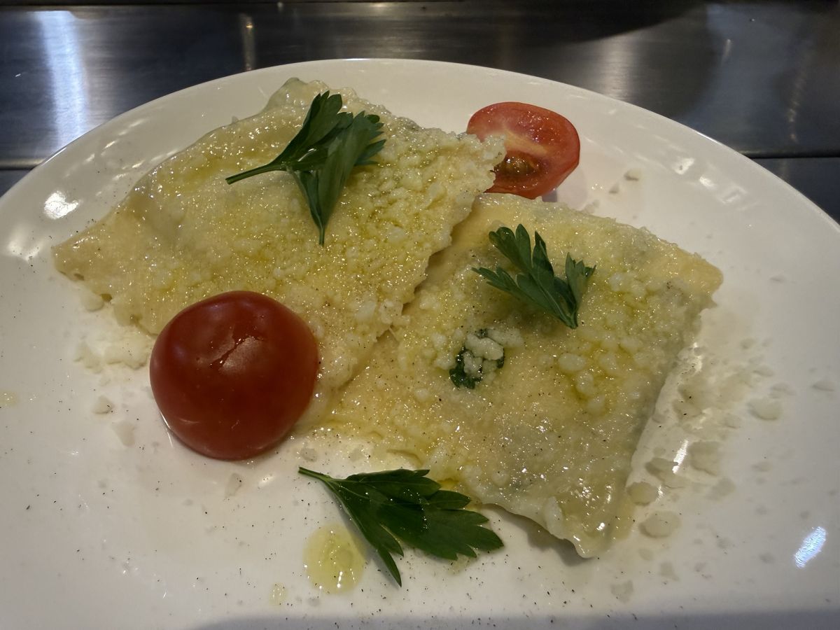 Finished with butter and parmesan, Chef Moreno Benigno class in Santa Rosa, Laguna